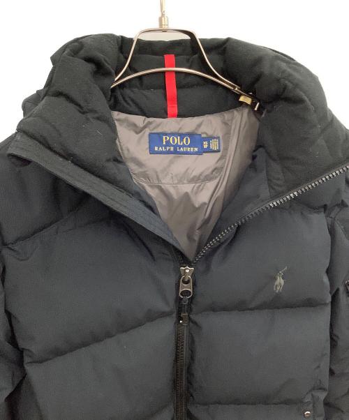 POLO RALPH LAUREN（ポロ・ラルフローレン）POLO RALPH LAUREN (ポロ・ラルフローレン) ダウンジャケット ブラック サイズ:XSの古着・服飾アイテム