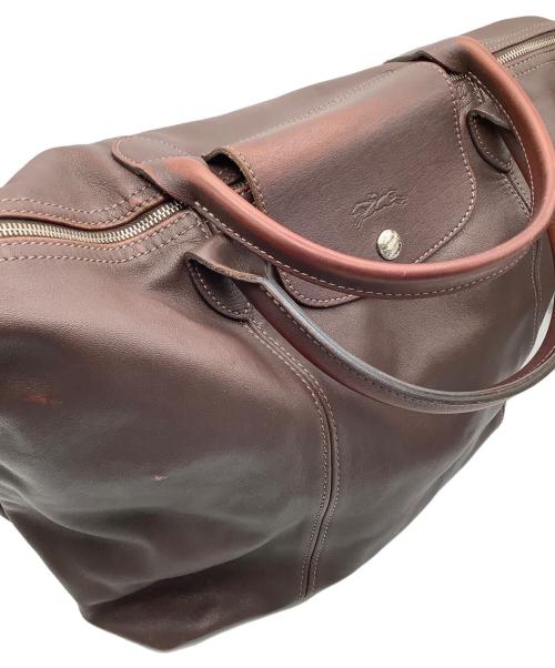 LONGCHAMP（ロンシャン）LONGCHAMP (ロンシャン) ハンドバッグ ブラウン サイズ:−の古着・服飾アイテム