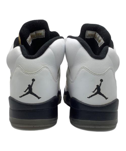 NIKE（ナイキ）NIKE (ナイキ) ハイカットスニーカー ホワイト×ゴールド サイズ:26の古着・服飾アイテム