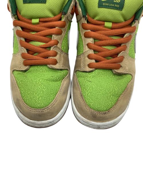 NIKE（ナイキ）NIKE (ナイキ) ローカットスニーカー グリーン サイズ:27.5の古着・服飾アイテム