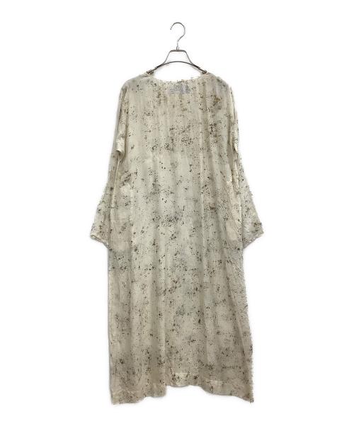 DOSA（ドーサ）DOSA (ドーサ) 長袖ワンピース パープルホワイト サイズ:1の古着・服飾アイテム