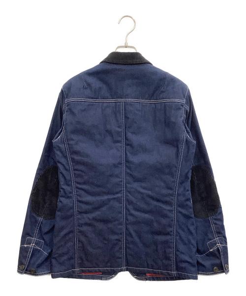 COMME des GARCONS HOMME（コムデギャルソン オム）COMME des GARCONS HOMME (コムデギャルソン オム) デニムカバーオール ネイビー サイズ:XSの古着・服飾アイテム