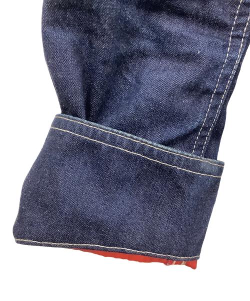 COMME des GARCONS HOMME（コムデギャルソン オム）COMME des GARCONS HOMME (コムデギャルソン オム) デニムカバーオール ネイビー サイズ:XSの古着・服飾アイテム