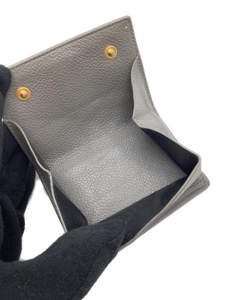 Saint Laurent Paris（サンローランパリ）Saint Laurent Paris (サンローランパリ) 3つ折り財布 グレー サイズ:−の古着・服飾アイテム