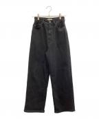 YANUKヤヌーク）の古着「デニムパンツ」｜ブラック