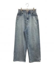 YANUK（ヤヌーク）の古着「デニムパンツ」｜スカイブルー