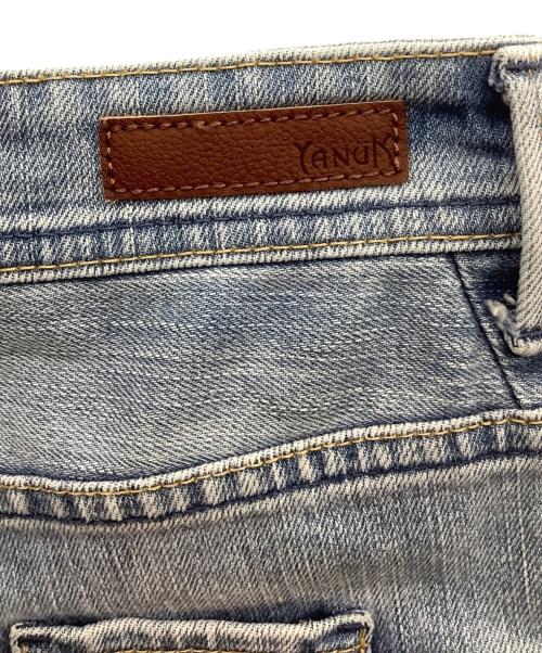 YANUK（ヤヌーク）YANUK (ヤヌーク) デニムパンツ スカイブルー サイズ:25の古着・服飾アイテム