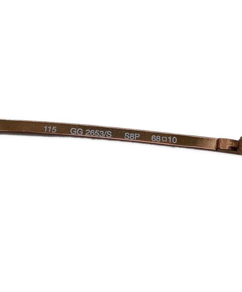 GUCCI（グッチ）GUCCI (グッチ) サングラス カーキ サイズ:68□10の古着・服飾アイテム