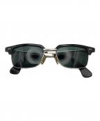 GUCCIグッチ）の古着「サングラス」｜ブラック×グリーン