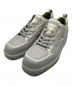 EMPORIO ARMANIエンポリオアルマーニ）の古着「ローカットスニーカー」｜ベージュ