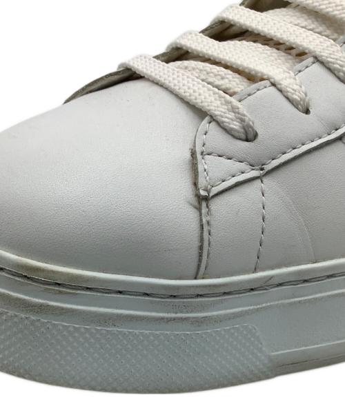 EMPORIO ARMANI（エンポリオアルマーニ）EMPORIO ARMANI (エンポリオアルマーニ) ローカットスニーカー ネイビー×ホワイト サイズ:UK8の古着・服飾アイテム