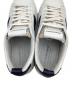 中古・古着 EMPORIO ARMANI (エンポリオアルマーニ) ローカットスニーカー ネイビー×ホワイト サイズ:UK8：15000円