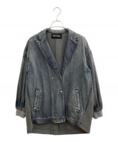 中古・古着通販】ebure (エブール) デニムジャケット インディゴ