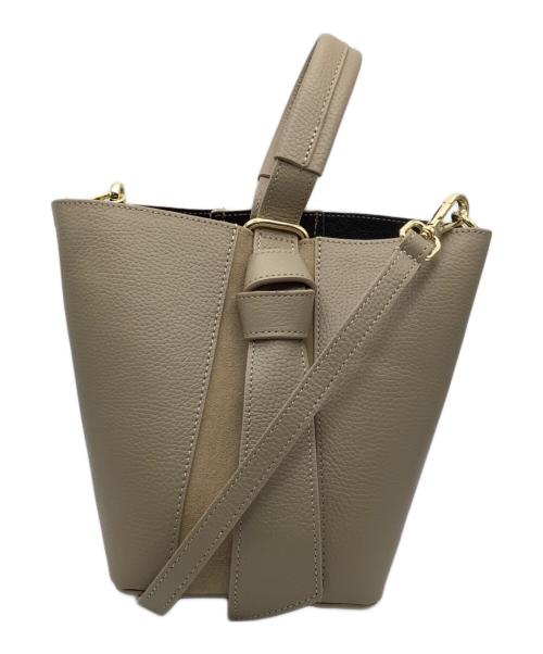 AULENTTI（オウレンティ）AULENTTI (オウレンティ) バケツバッグ ベージュ サイズ:−の古着・服飾アイテム