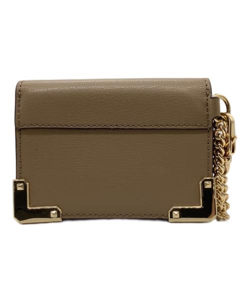 MICHAEL KORS（マイケルコース）MICHAEL KORS (マイケルコース) カードケース ベージュの古着・服飾アイテム