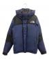 THE NORTH FACE（ザ ノース フェイス）の古着「ダウンジャケット」｜ネイビー×ブラック