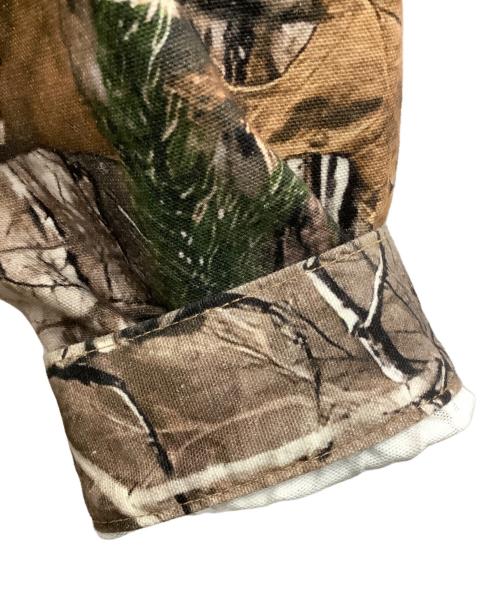 ATMOS（アトモス）ATMOS (アトモス) Tree Camo Pattern Coverall Jacket BEIGE CAMOUFLAGE ブラウン×グリーン サイズ:Mの古着・服飾アイテム