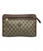 GUCCIグッチ）の古着「セカンドバッグ」｜ベージュ