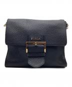 FURLAフルラ）の古着「ショルダーバッグ」｜ブラック