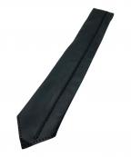 HERMESエルメス）の古着「ラムスキンネクタイ」｜グリーン