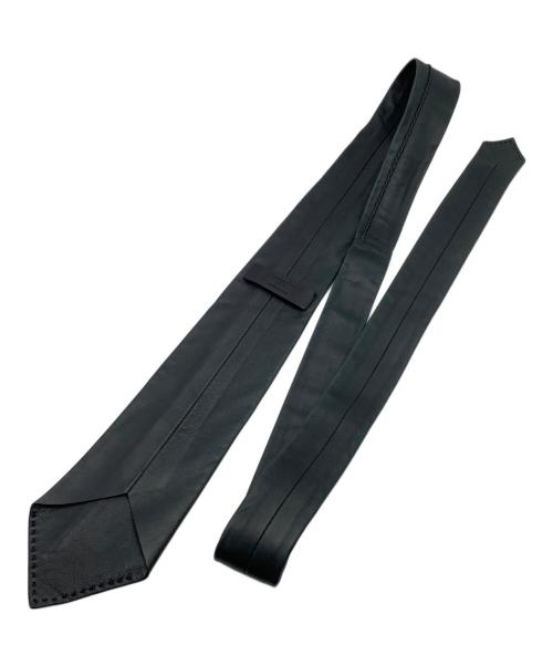 HERMES（エルメス）HERMES (エルメス) ラムスキンネクタイ グリーン サイズ:−の古着・服飾アイテム