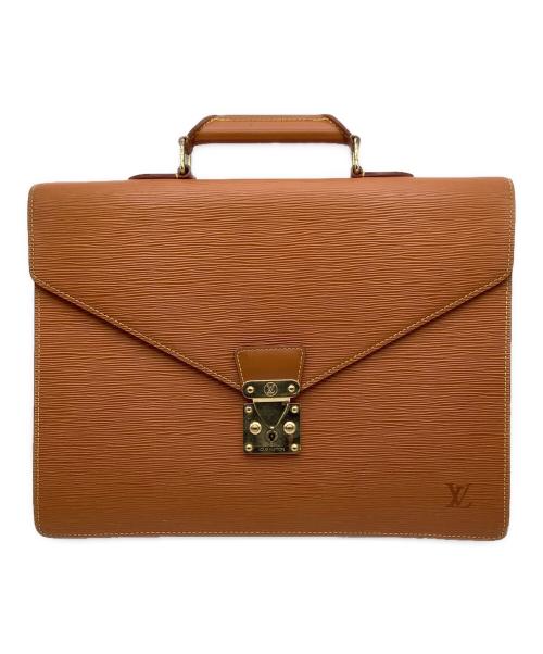 LOUIS VUITTON（ルイ ヴィトン）LOUIS VUITTON (ルイ ヴィトン) ビジネスバッグ/ポルトドキュマン バンドリエール ブラウン サイズ:−の古着・服飾アイテム