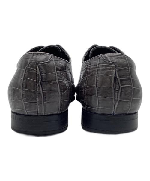 GIORGIO ARMANI（ジョルジョアルマーニ）GIORGIO ARMANI (ジョルジョアルマーニ) レースアップシューズ グレー サイズ:5の古着・服飾アイテム