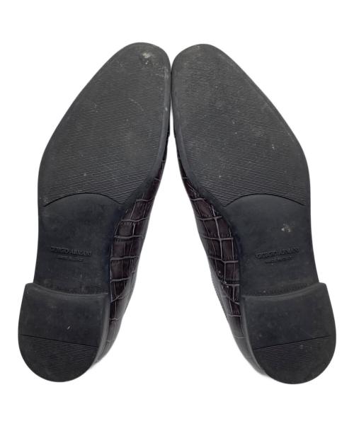 GIORGIO ARMANI（ジョルジョアルマーニ）GIORGIO ARMANI (ジョルジョアルマーニ) レースアップシューズ グレー サイズ:5の古着・服飾アイテム