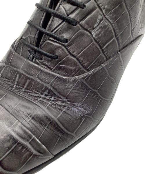 GIORGIO ARMANI（ジョルジョアルマーニ）GIORGIO ARMANI (ジョルジョアルマーニ) レースアップシューズ グレー サイズ:5の古着・服飾アイテム