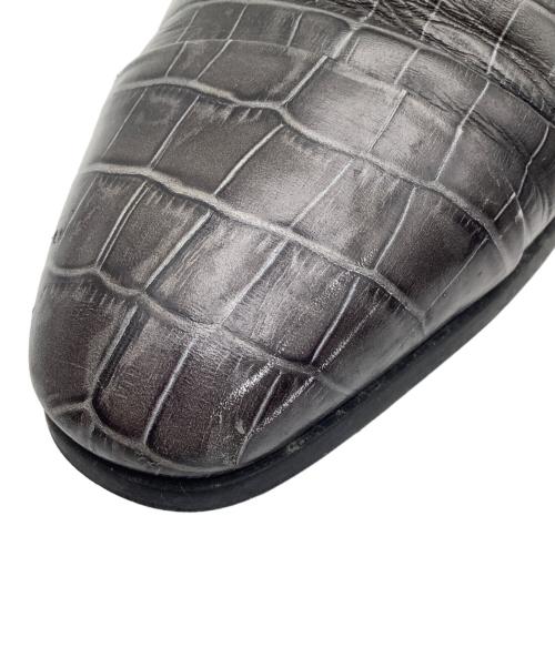 GIORGIO ARMANI（ジョルジョアルマーニ）GIORGIO ARMANI (ジョルジョアルマーニ) レースアップシューズ グレー サイズ:5の古着・服飾アイテム