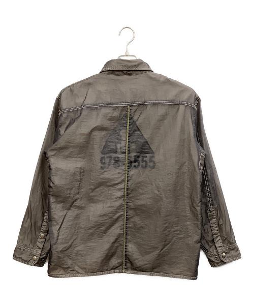 DIESEL（ディーゼル）DIESEL (ディーゼル) Lined S-U24 Windbreaker ブラウン サイズ:Sの古着・服飾アイテム