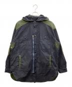 DIESELディーゼル）の古着「ミリタリージャケット」｜ネイビー