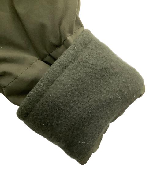RIM.ARK（リムアーク）RIM.ARK (リムアーク) Wool docking down coat グリーン×カーキ サイズ:36の古着・服飾アイテム