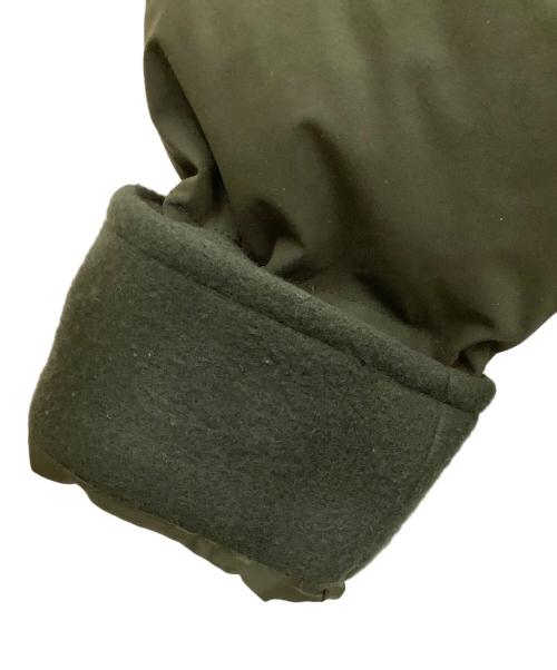 RIM.ARK（リムアーク）RIM.ARK (リムアーク) Wool docking down coat グリーン×カーキ サイズ:36の古着・服飾アイテム