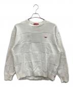 SUPREMEシュプリーム）の古着「薄手ニット」｜ホワイト