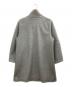 THE TOE (ザ・トゥー) スタンドカラーコート グレー サイズ:S：18000円