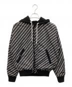 DIESELディーゼル）の古着「リバーシブルジャケット」｜ホワイト×ブラック