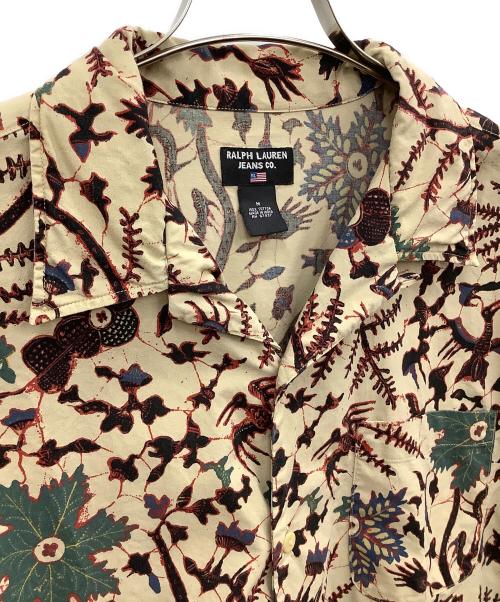 RALPH LAUREN JEANS（ラルフローレンジーンズ）RALPH LAUREN JEANS (ラルフローレンジーンズ) 半袖シャツ カーキ サイズ:Mの古着・服飾アイテム