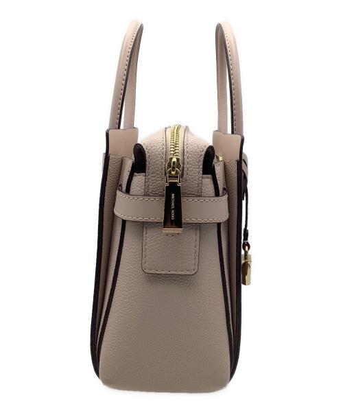 MICHAEL KORS（マイケル・コース）MICHAEL KORS (マイケル・コース) 2WAYショルダーバッグ ピンク×ブラウン サイズ:−の古着・服飾アイテム