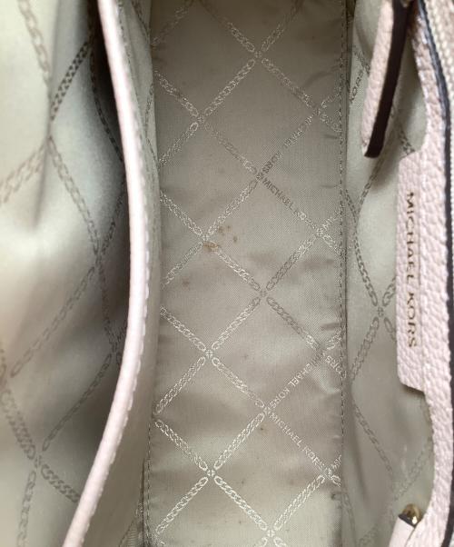 MICHAEL KORS（マイケル・コース）MICHAEL KORS (マイケル・コース) 2WAYショルダーバッグ ピンク×ブラウン サイズ:−の古着・服飾アイテム