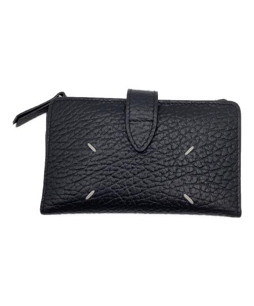 Maison Margiela（メゾンマルジェラ）Maison Margiela (メゾンマルジェラ) 4ステッチジップウォレット ブラック サイズ:−の古着・服飾アイテム
