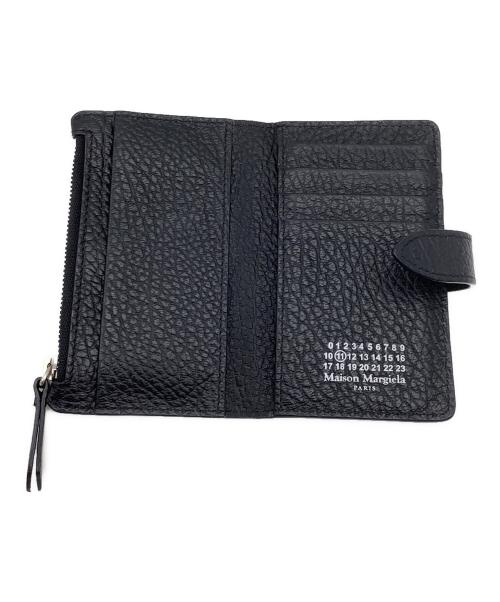 Maison Margiela（メゾンマルジェラ）Maison Margiela (メゾンマルジェラ) 4ステッチジップウォレット ブラック サイズ:−の古着・服飾アイテム
