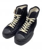 SUPERGA×ARTIFUCTスペルガ×アーティファクト）の古着「ハイカットスニーカー」｜ブラック
