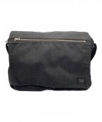 PORTERポーター）の古着「メッセンジャーバッグ」｜ブラック