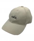 A.P.C.アーペーセー）の古着「キャップ」｜ベージュ