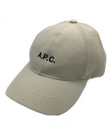 A.P.C.（アーペーセー）の古着「キャップ」｜ベージュ
