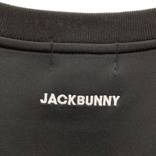 JACK BUNNY（ジャックバニー）JACK BUNNY (ジャックバニー) ゴルフウェア(トップス) 262-5262073 メンズ SIZE 6 ブラック ブラック サイズ:6の古着・服飾アイテム