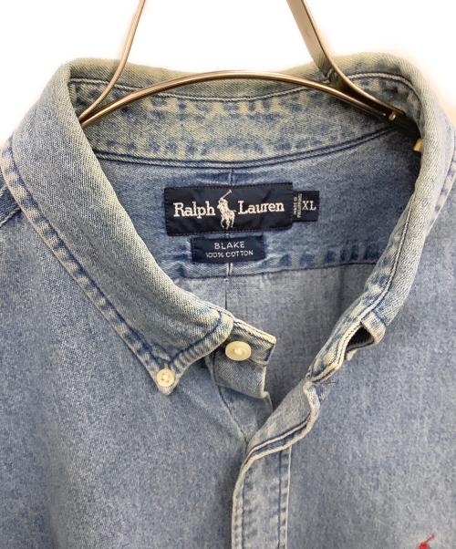 POLO RALPH LAUREN（ポロ・ラルフローレン）POLO RALPH LAUREN (ポロ・ラルフローレン) 長袖シャツ インディゴ サイズ:XLの古着・服飾アイテム