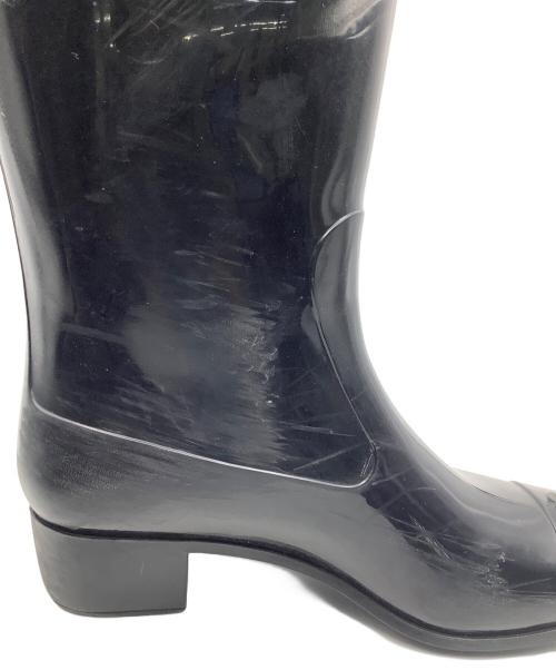 CHANEL（シャネル）CHANEL (シャネル) レインブーツ ブラック サイズ:37の古着・服飾アイテム