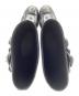 中古・古着 CHANEL (シャネル) レインブーツ ブラック サイズ:37：15000円